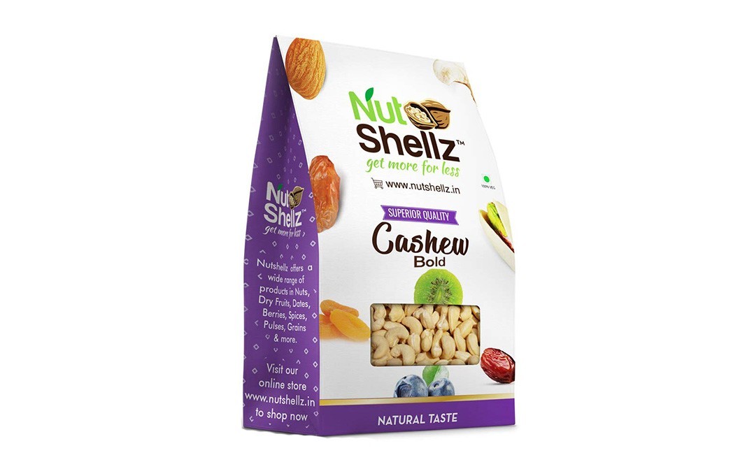 Nutshellz Cashew Bold    Box  500 grams